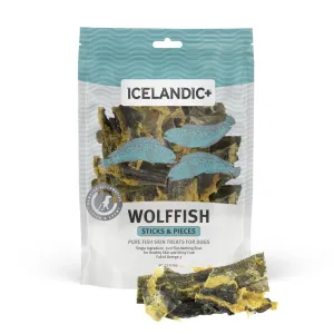 100% Pure Icelandic ™ Wolffish Stick Chews - 3oz.