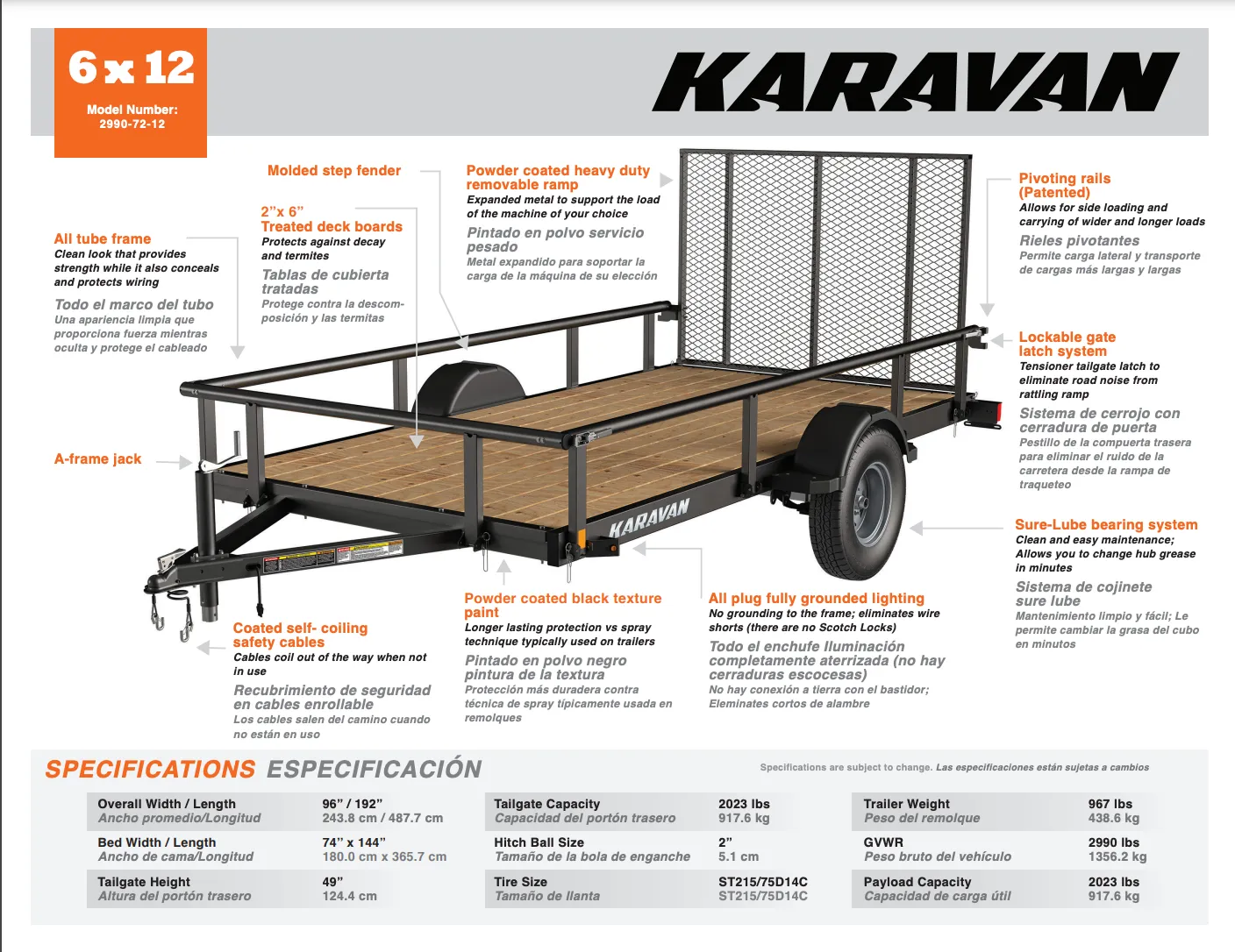 6 X 12 Utility Trailer