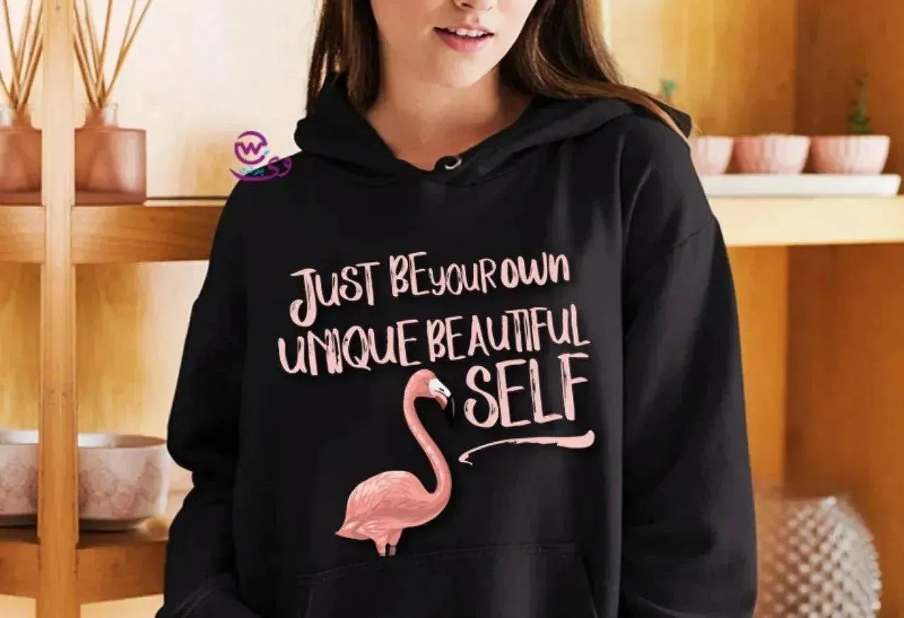 Adult Hoodies FLAMINGO-A