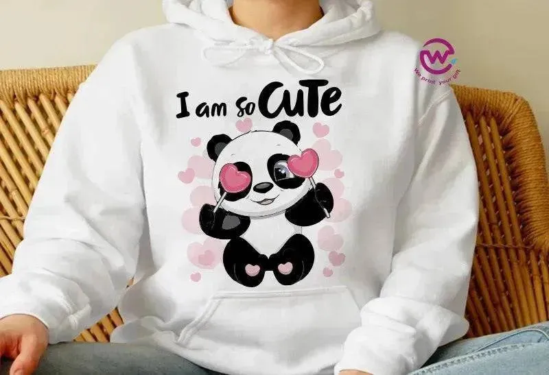 Adult Hoodies -Panda-B