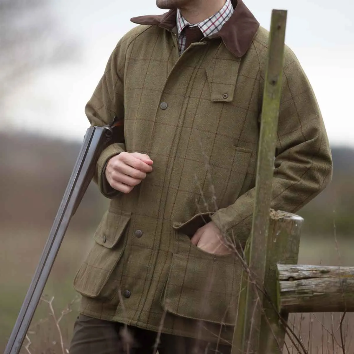 Alan Paine Rutland Men's Tweed Shooting Coat