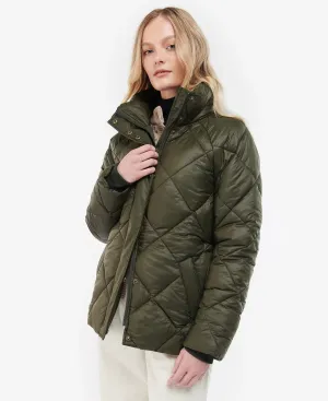 Barbour Hoxa Quilted Jacket Sage