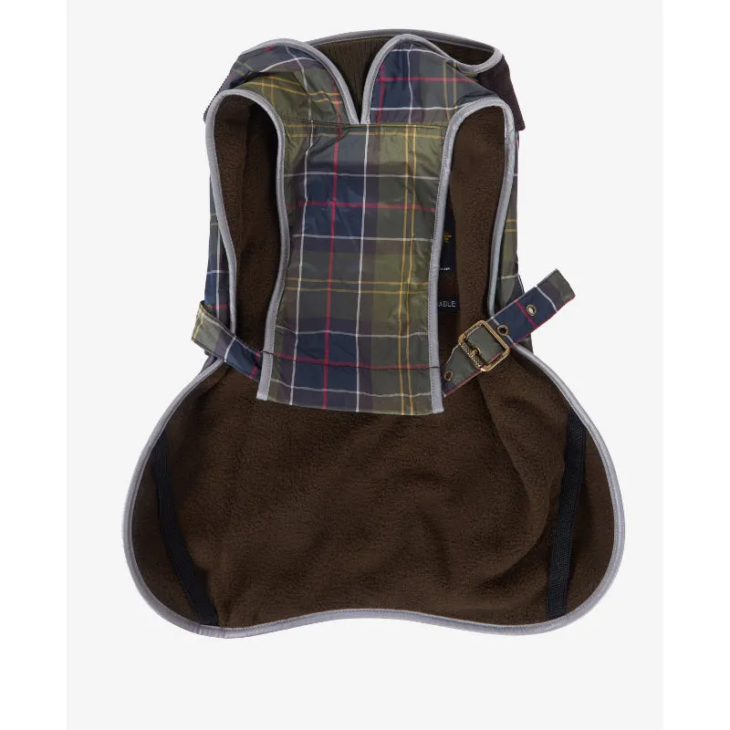 Barbour Tartan Waterproof Dog Coat - Classic Tartan