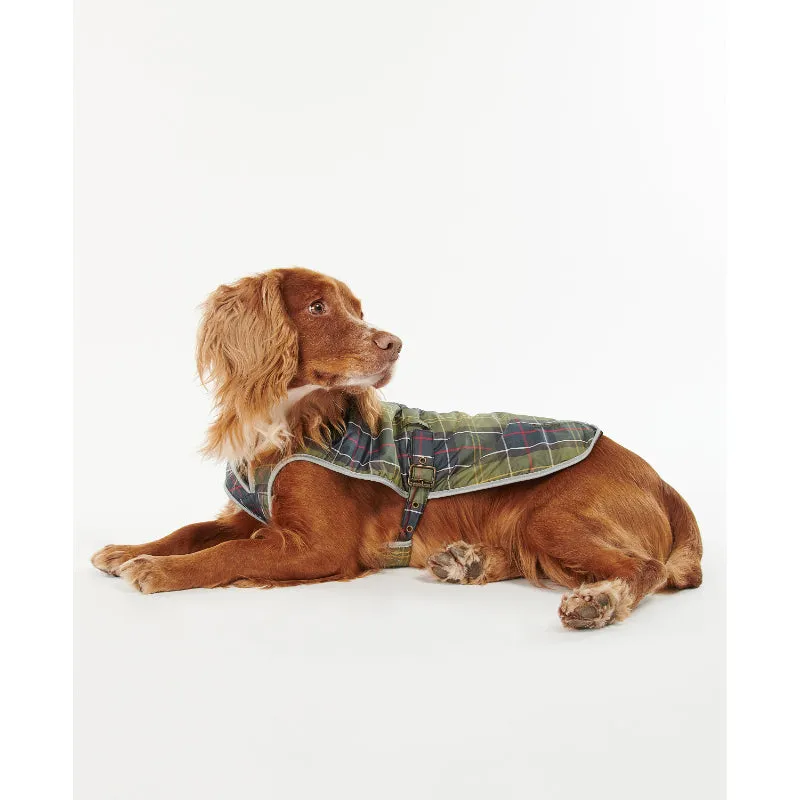 Barbour Tartan Waterproof Dog Coat - Classic Tartan