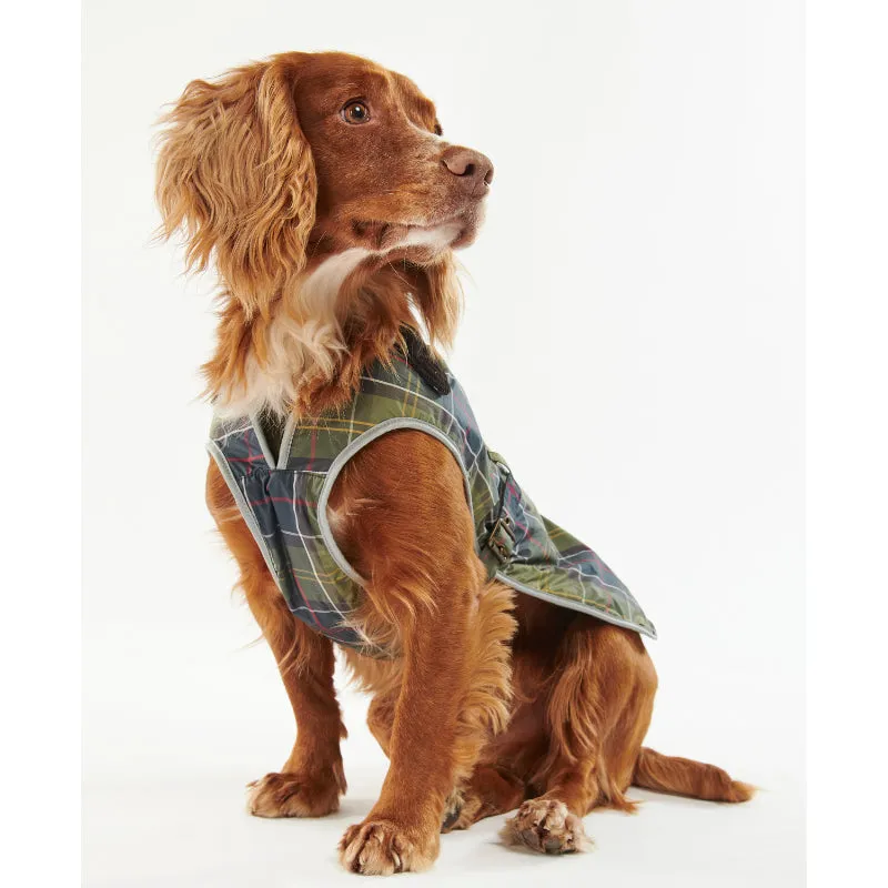 Barbour Tartan Waterproof Dog Coat - Classic Tartan