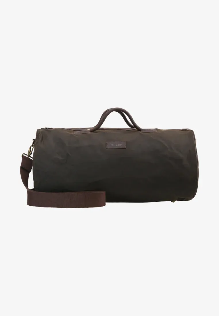 Barbour Wax Holdall Duffle Bag, olive