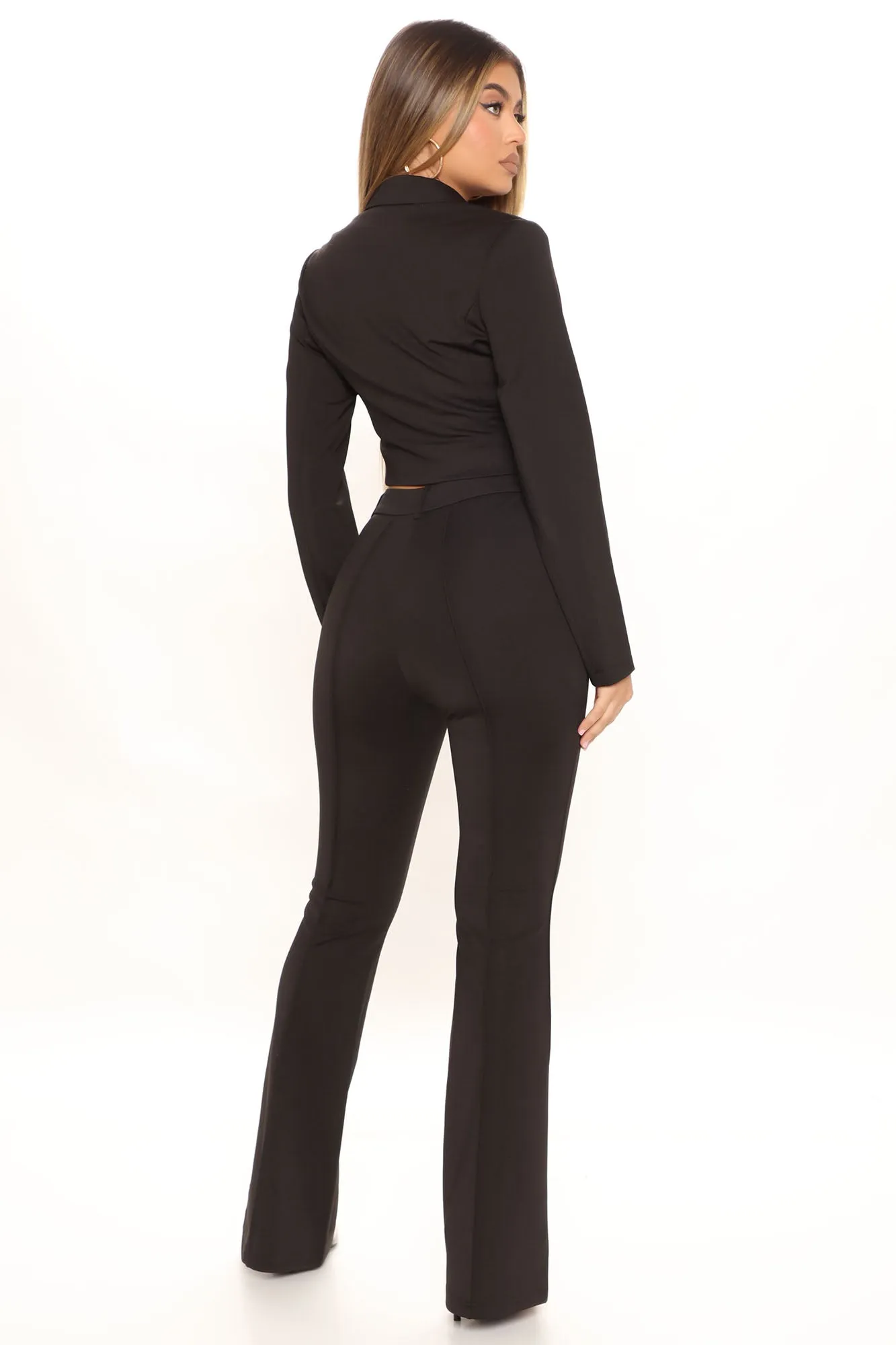 Bayley Blazer Set - Black