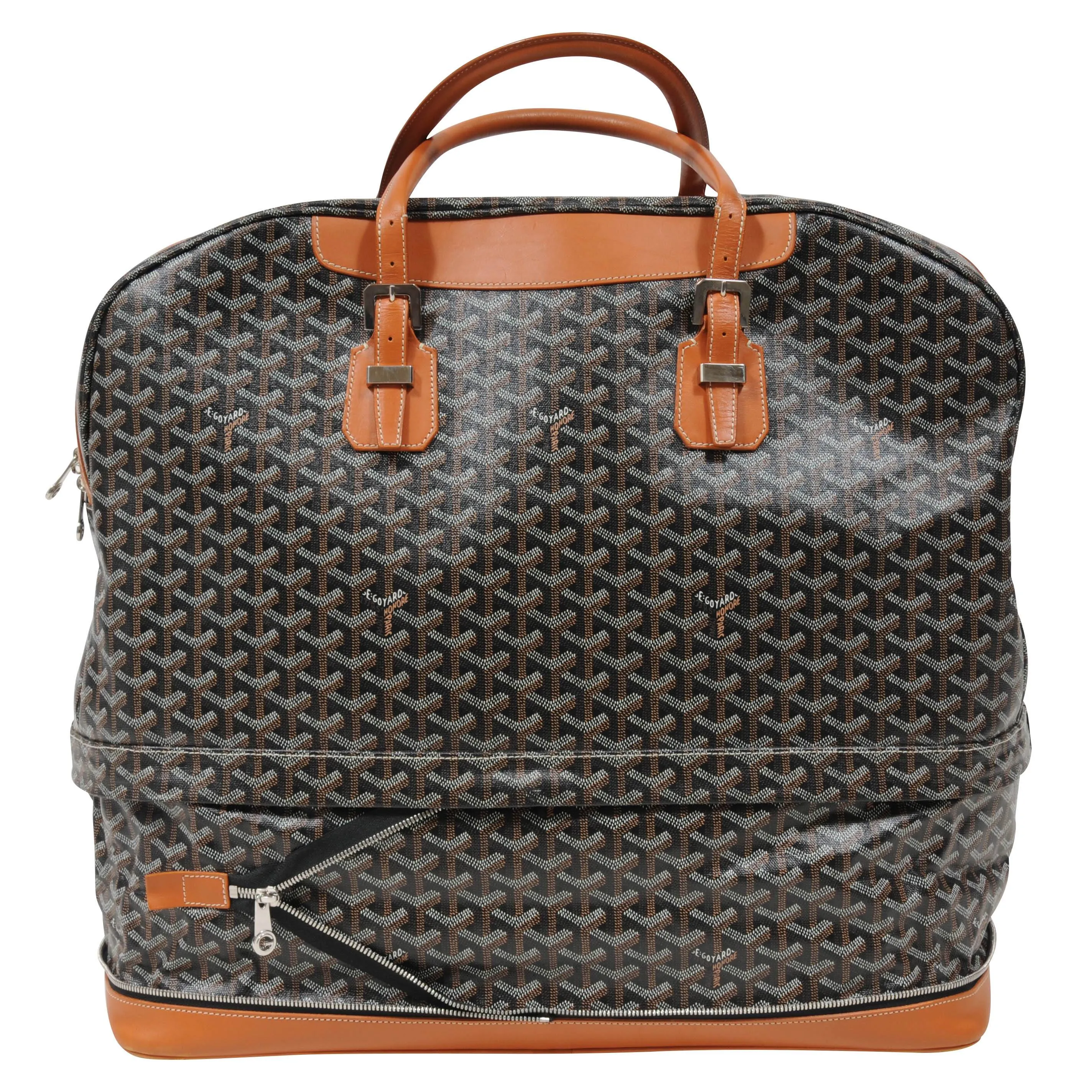 Black Brown Hotel Du Parc Duffle Bag