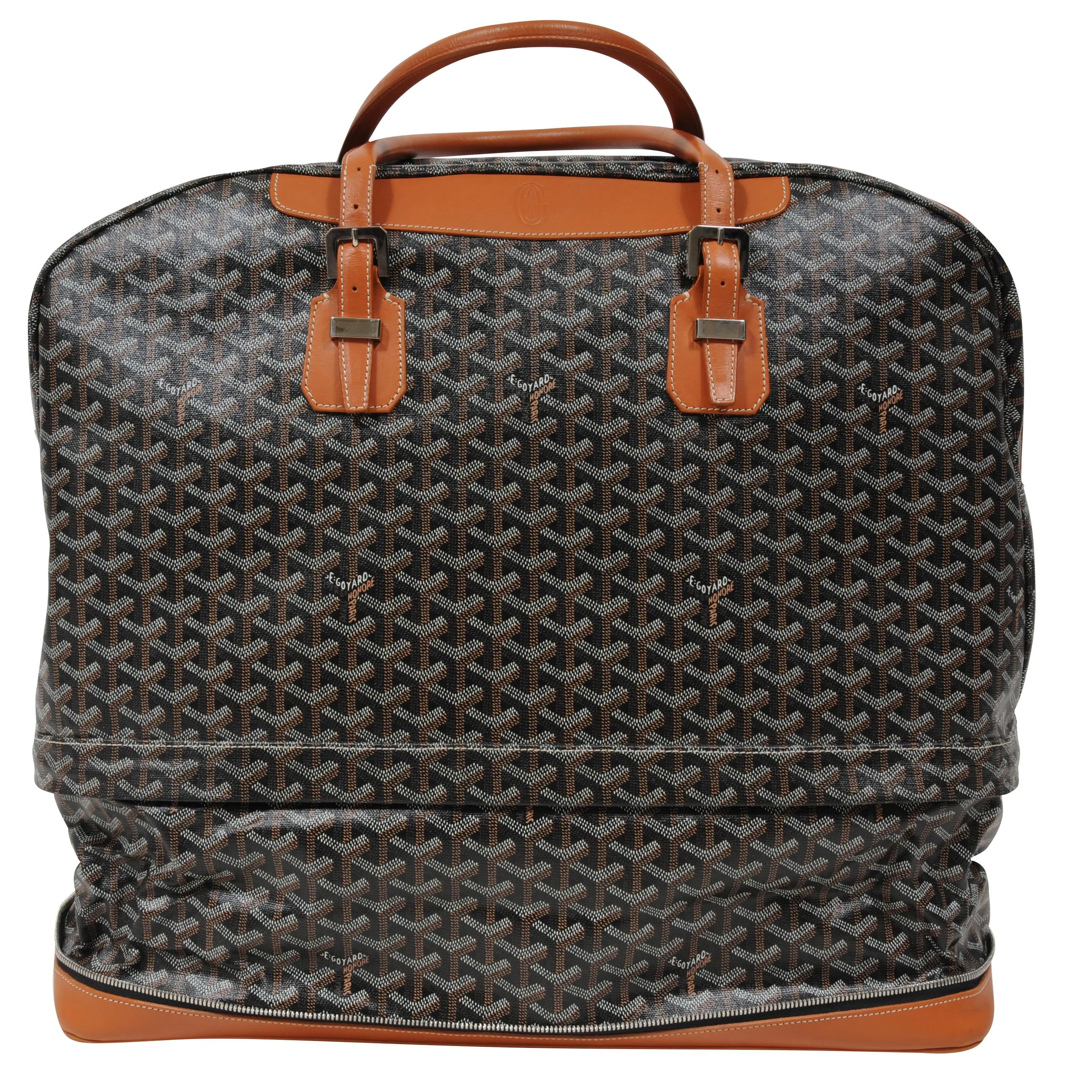 Black Brown Hotel Du Parc Duffle Bag