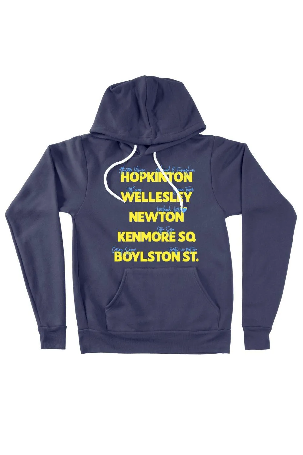 Boston Neighborhood Raceday Hoodie Sweatshirt