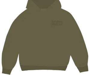 Broken Planet Market Olive Green Basic Hoodie