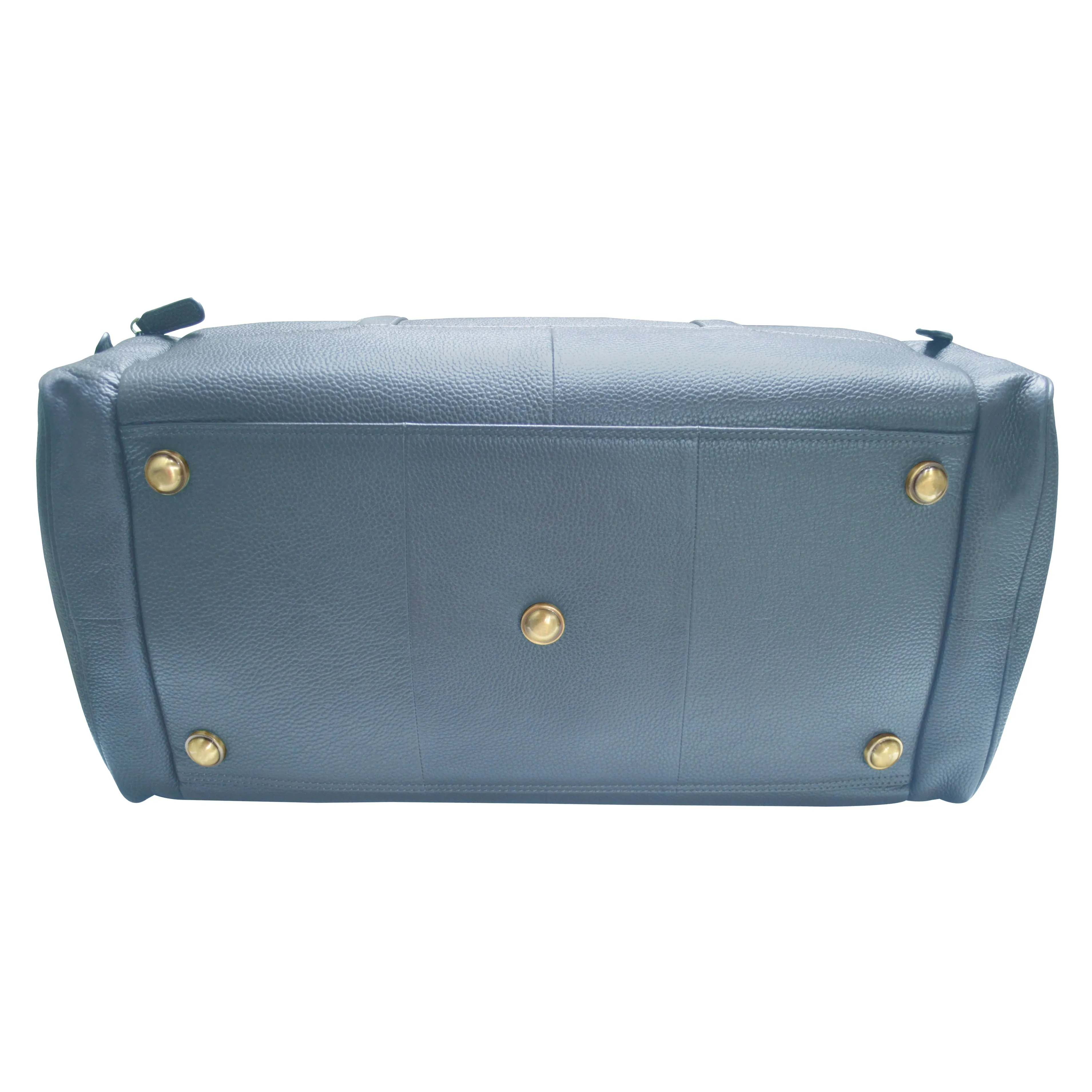 Bush Duffle Bag | Genuine Leather Travel Bag | Duffle Bag for Men | Color: Light Blue