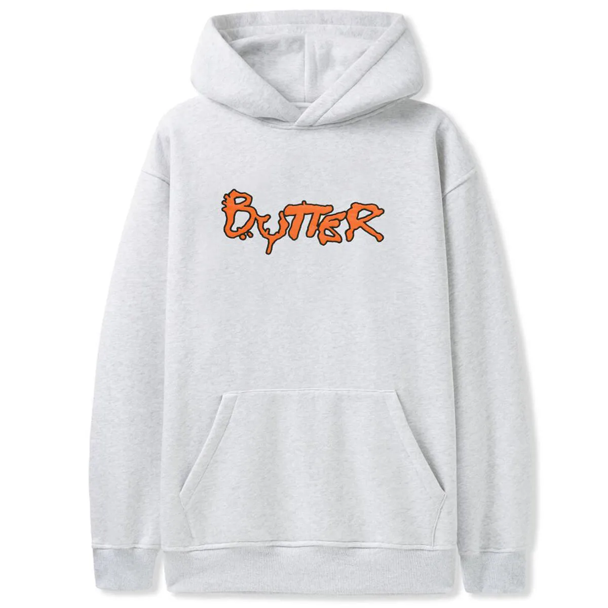 Butter Goods - Radio Applique Hoodie Ash