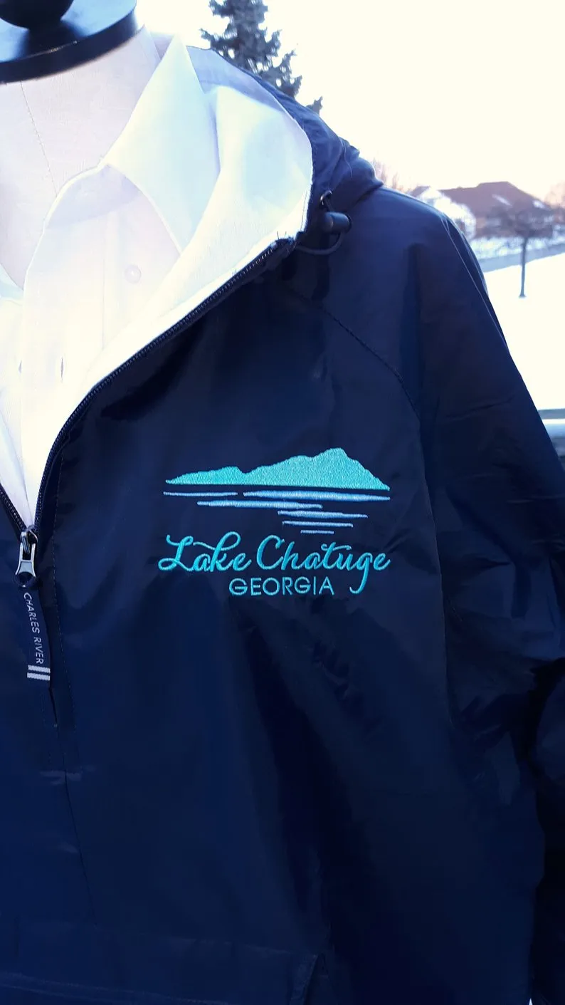 Custom Lake Jacket with any lake name