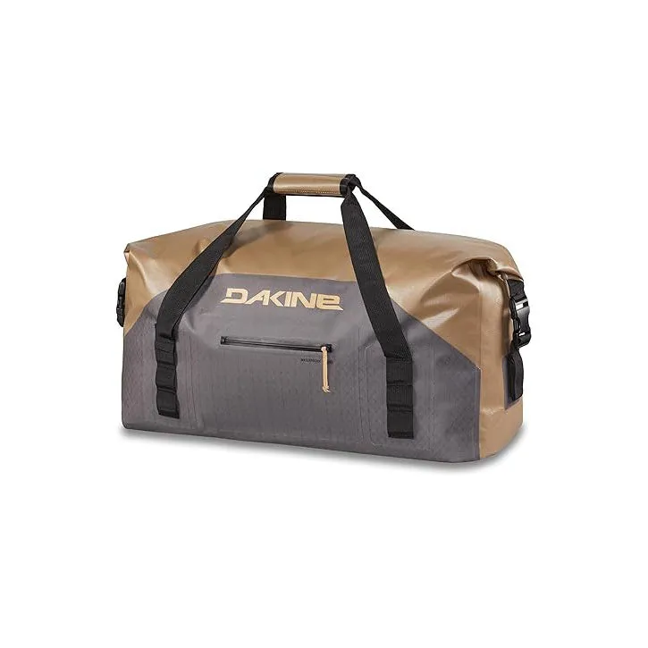 Dakine Unisex Castlerock/Stone One Size Cyclone Wet/Dry Rolltop Duffle 60L Bag - 10004073-CASTLEROCK/STONE