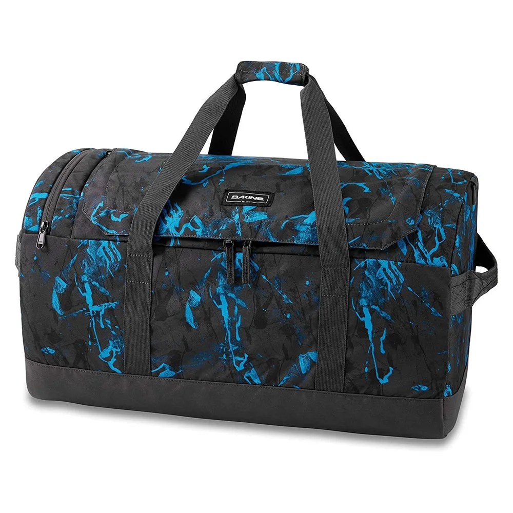 Dakine Unisex Cyan Scribble EQ Duffle 70L Bag - 10002936-CYANSCRIBBLE