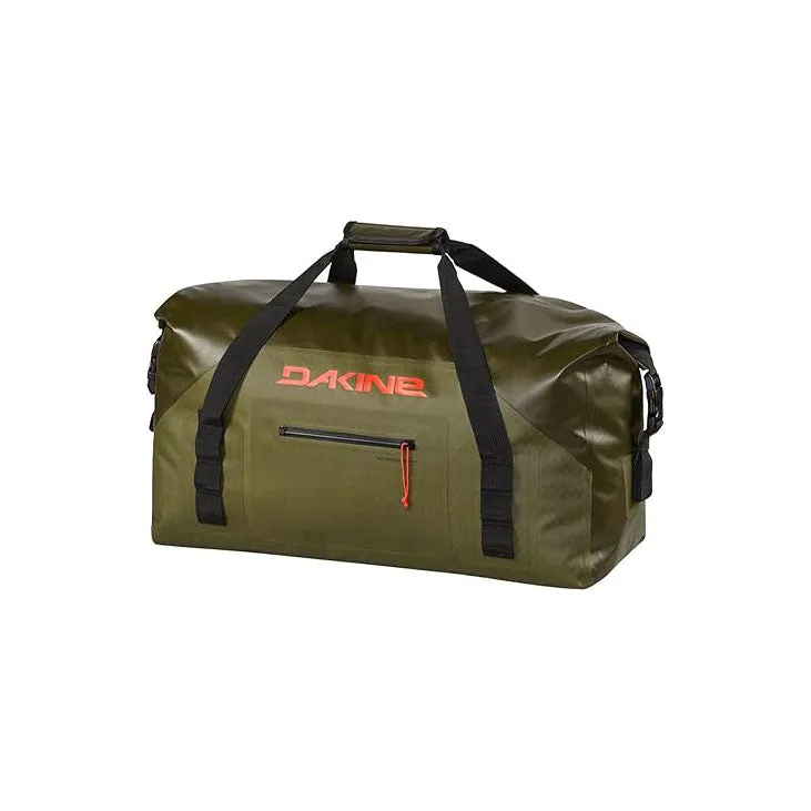 Dakine Unisex Dark Olive One Size Cyclone Wet/Dry Rolltop Duffle 60L Bag - 10004073-DARKOLIVE