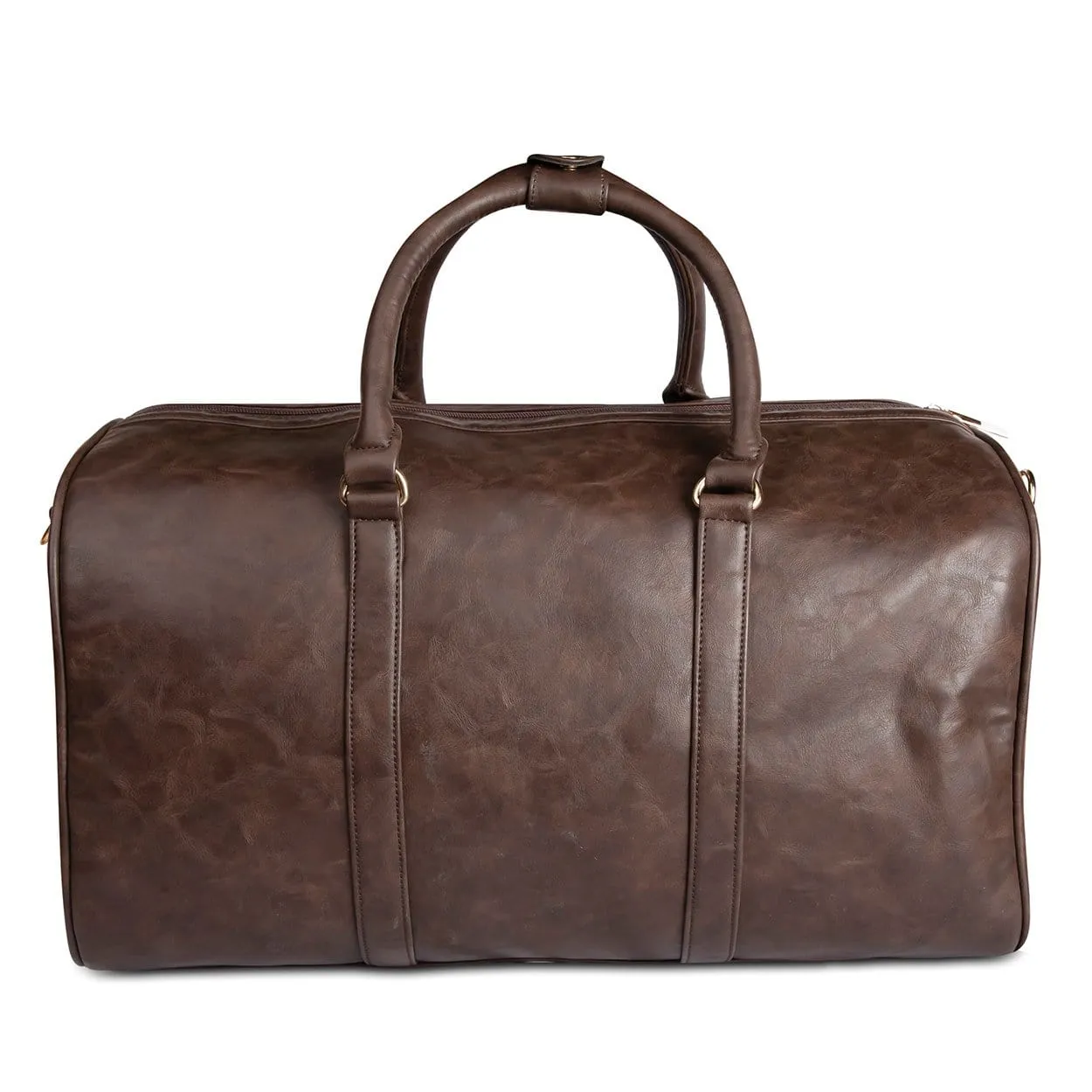 Dark Brown Travel Duffle Bag