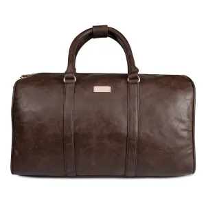 Dark Brown Travel Duffle Bag