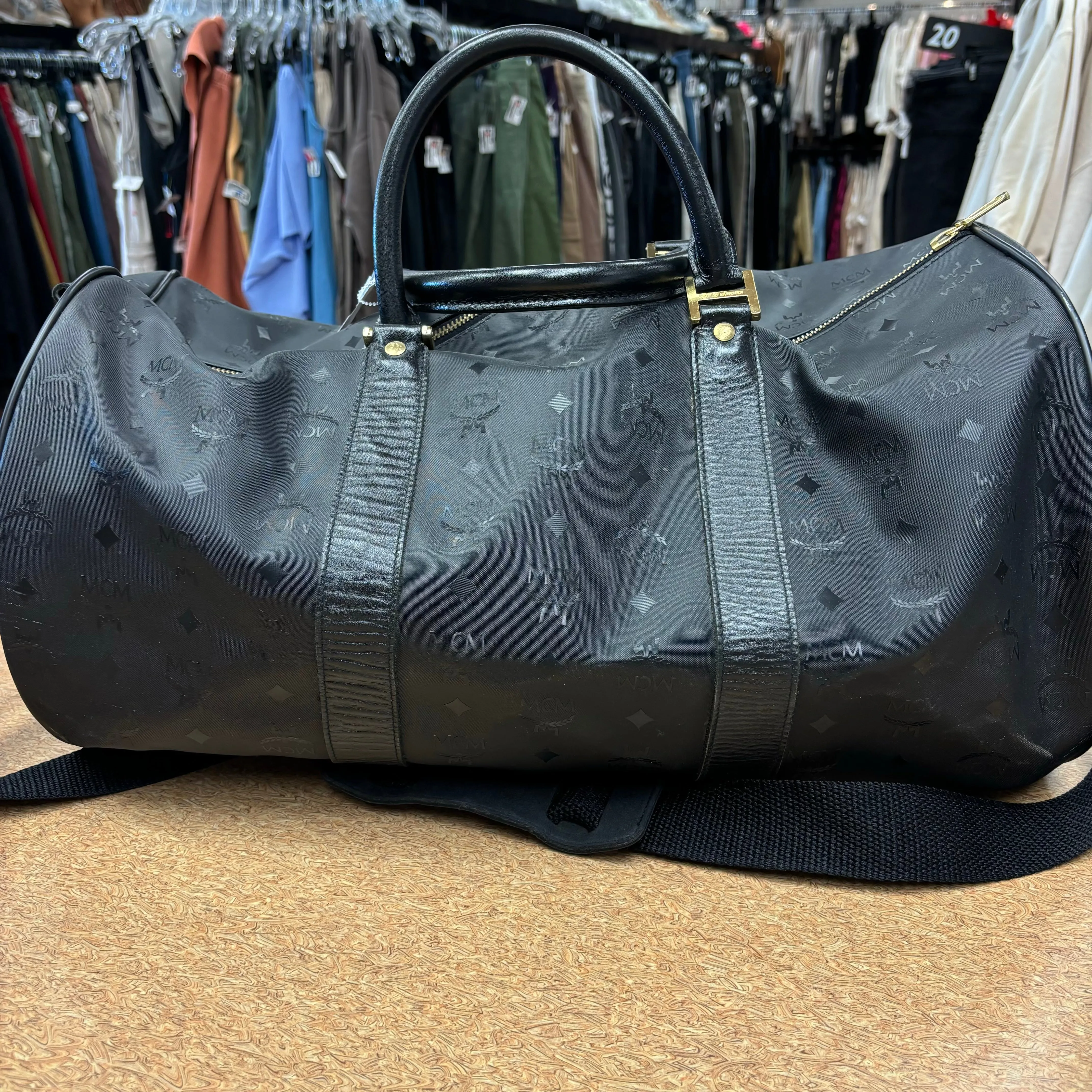 Duffle And Weekender Luxury Designer By Mcm, Size: Large