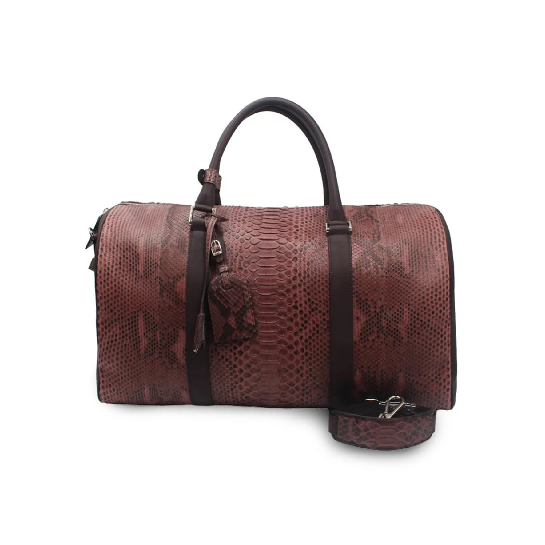 Duffle Bag in Burgundy