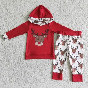 elk red hoodie