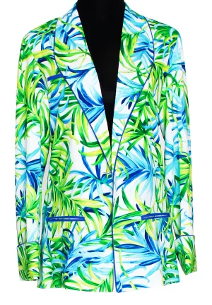 Euphoria – Paradise Palm Blazer (Royal Blue)