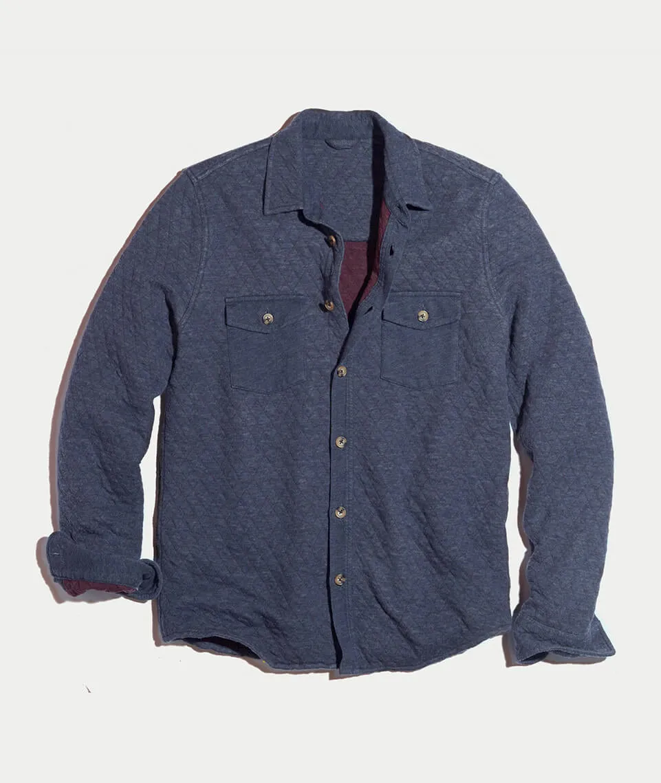 Filbert Quilted Overshirt