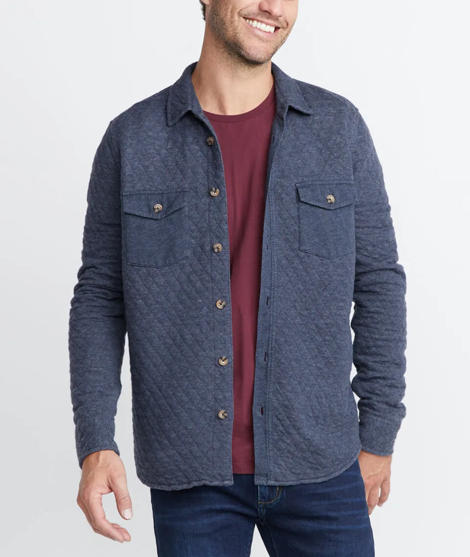 Filbert Quilted Overshirt