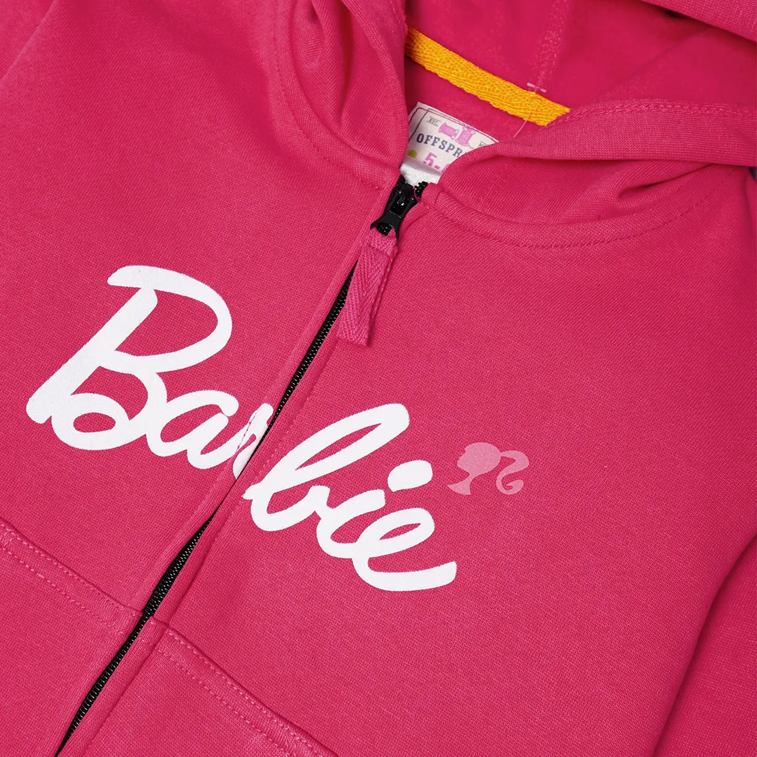 Fleece Pink Zipper Hoodie