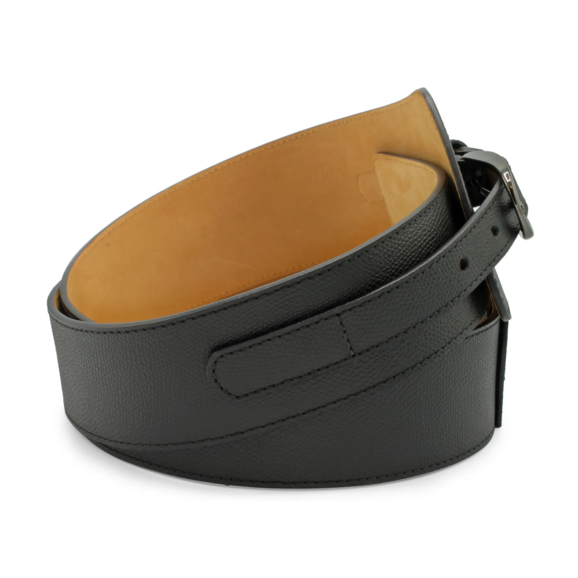 Fonda Assymetric Black Dauphin Belt