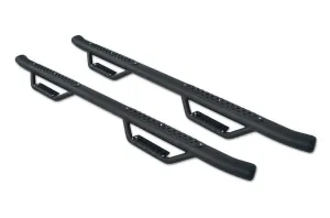 Go Rhino 09-14 Ford F-150 Dominator D4 SideSteps - Cab Length - Tex Blk