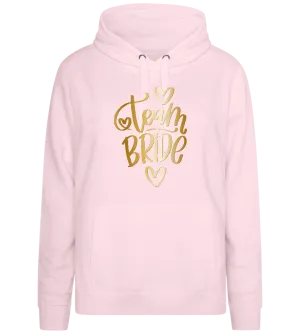 Golden Team Bride Design - Premium women's hoodie