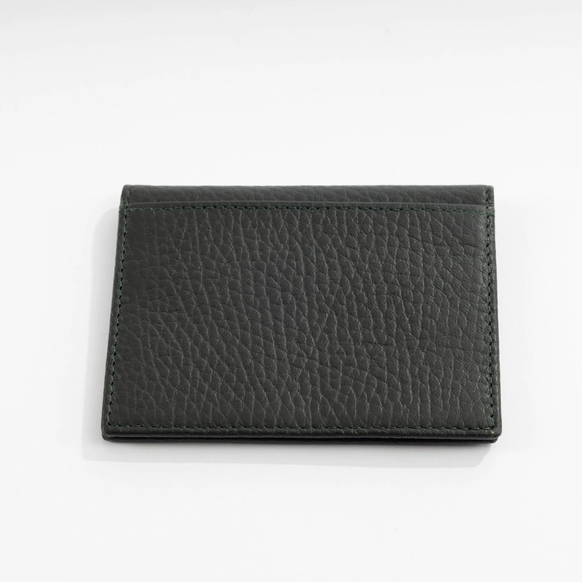 Green & Burgundy Billfold Card Holder