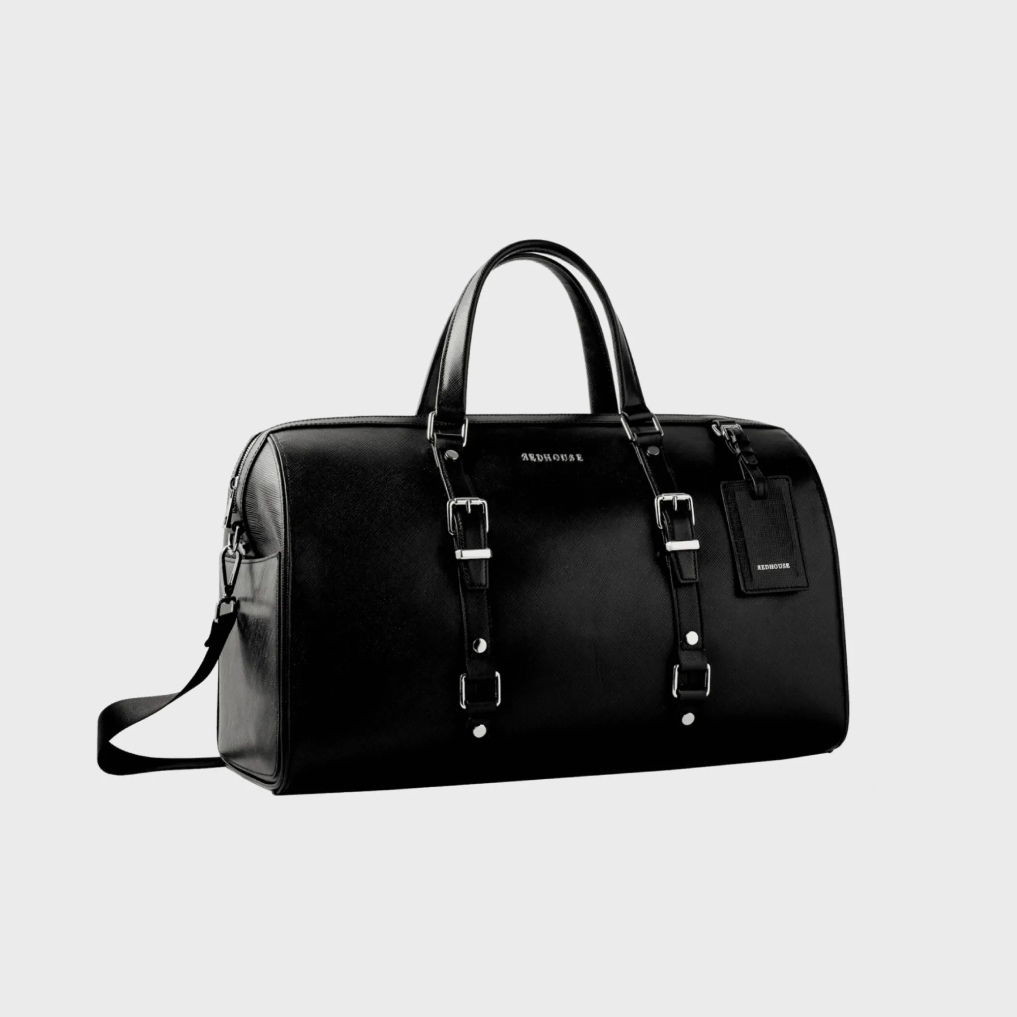 ЯH LEATHER DUFFLE BAG