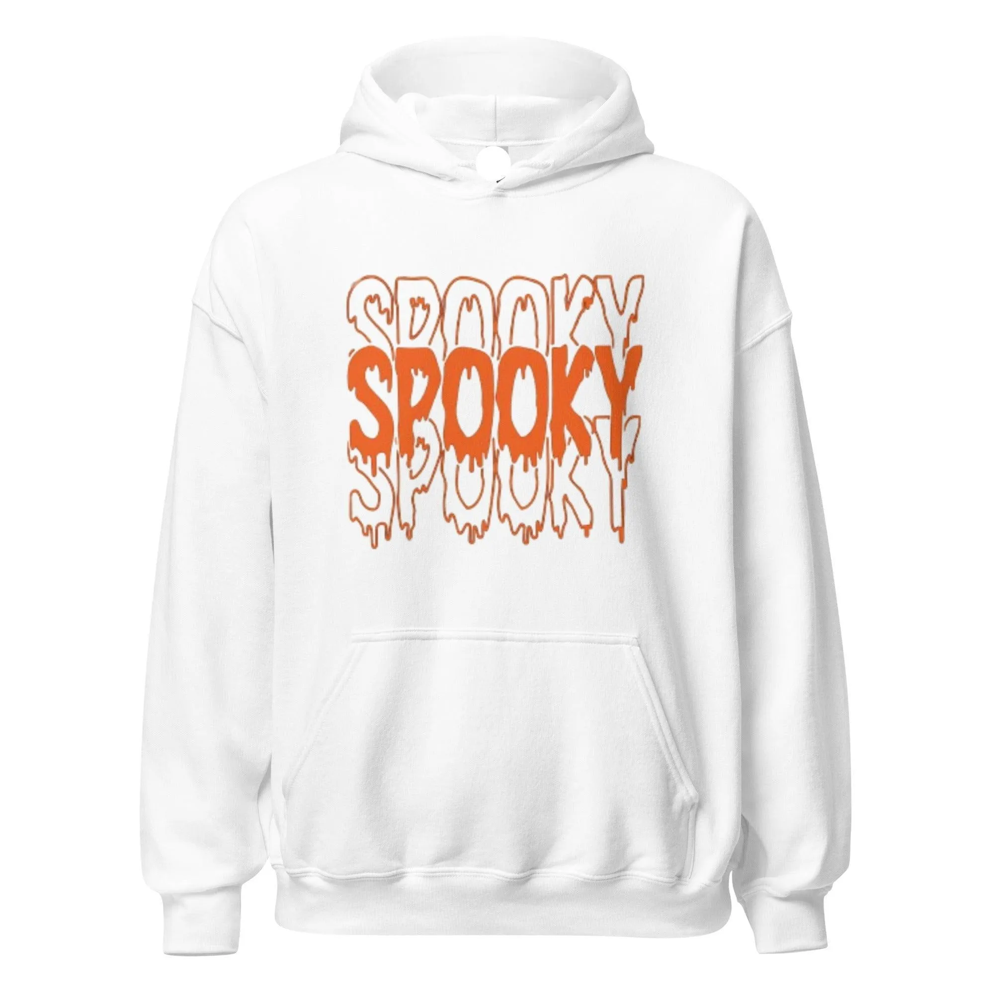 Halloween Hoodie Melting Spooky Ultra Soft Blended Cotton Pullover