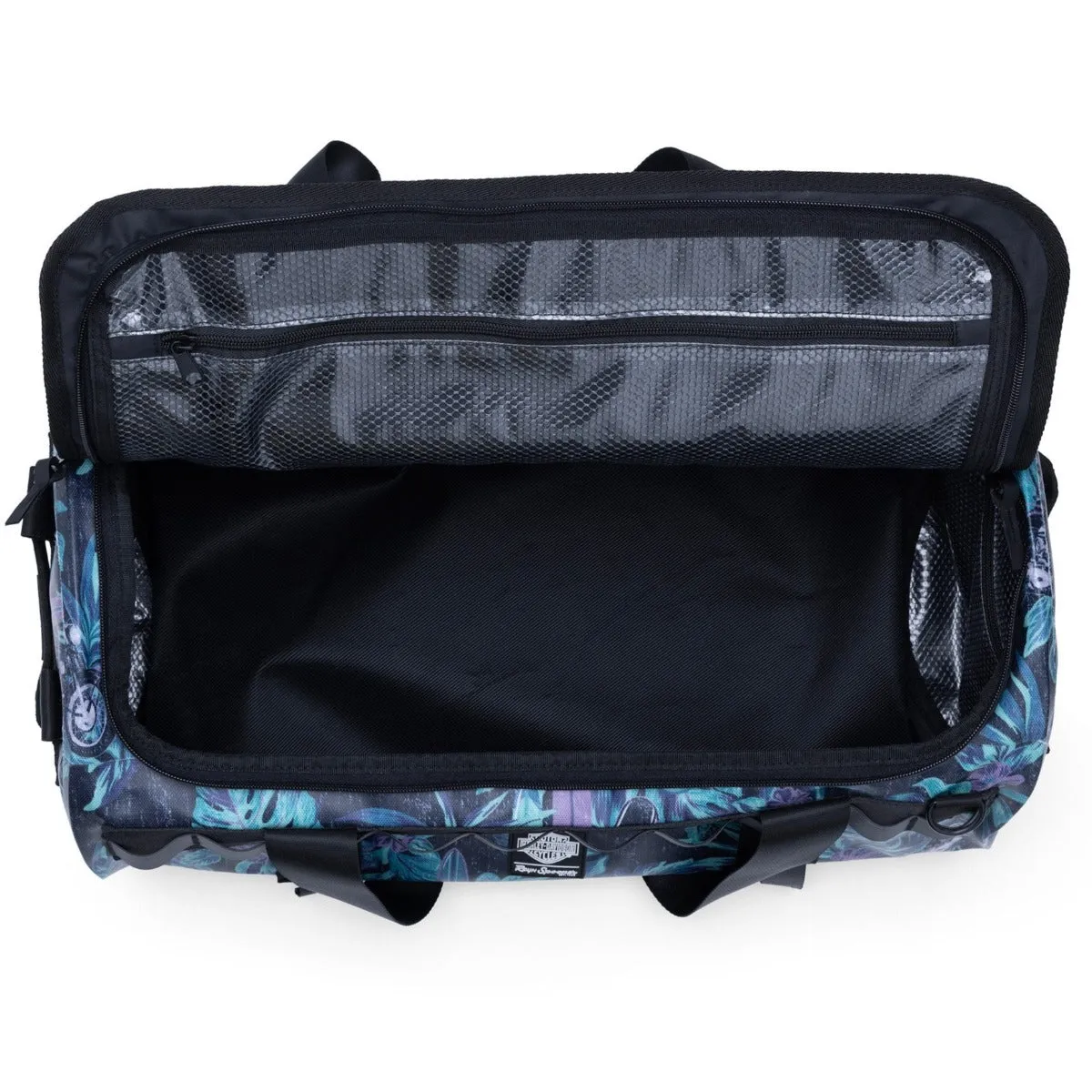 Harley-Davidson x Reyn Spooner Aloha Waterproof 20" x 12" x 11.5" Duffle Bag, Black 96918-23VM