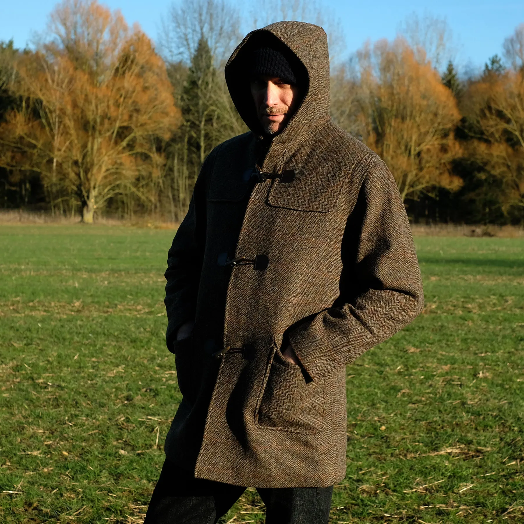 Harris Tweed Duffle Coat