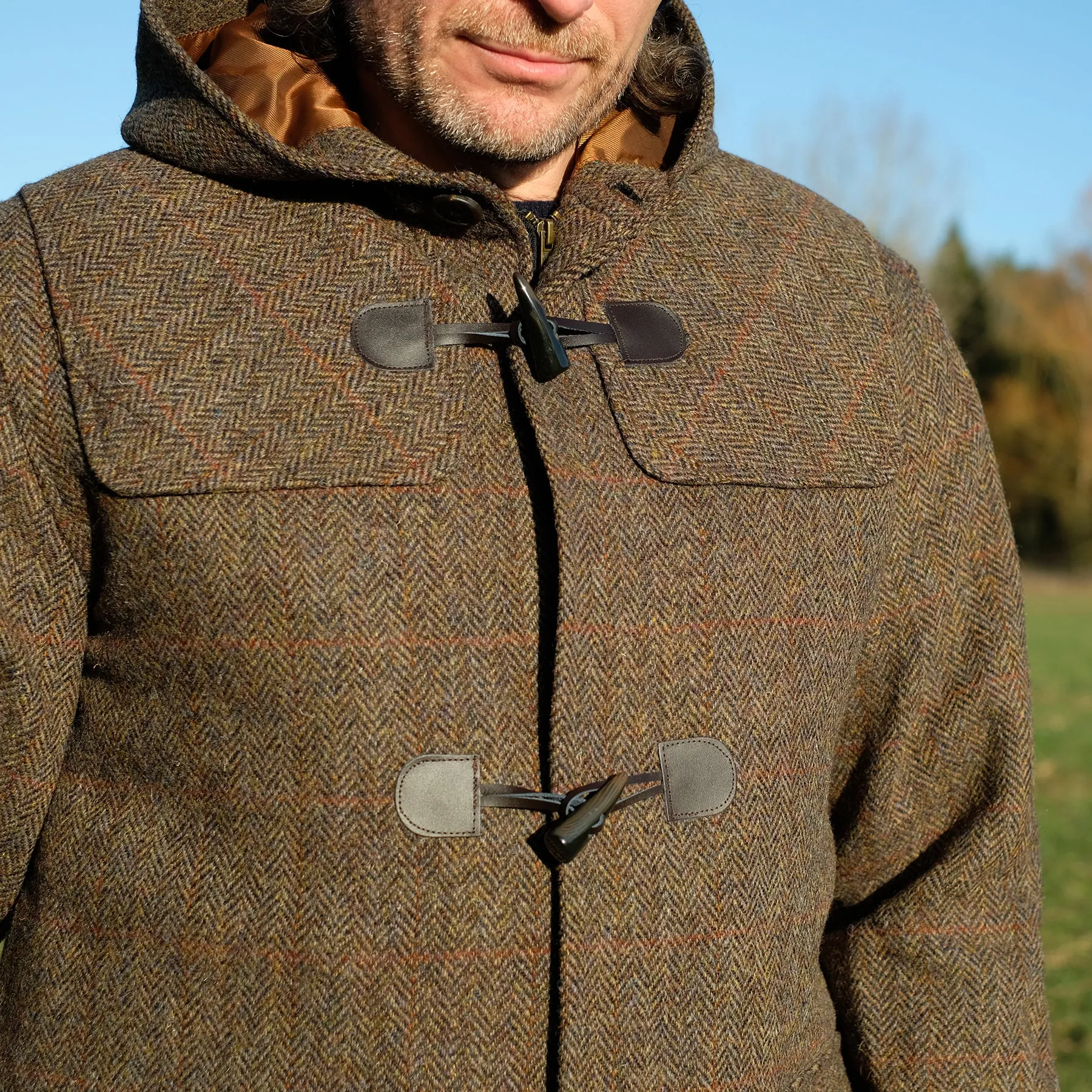 Harris Tweed Duffle Coat