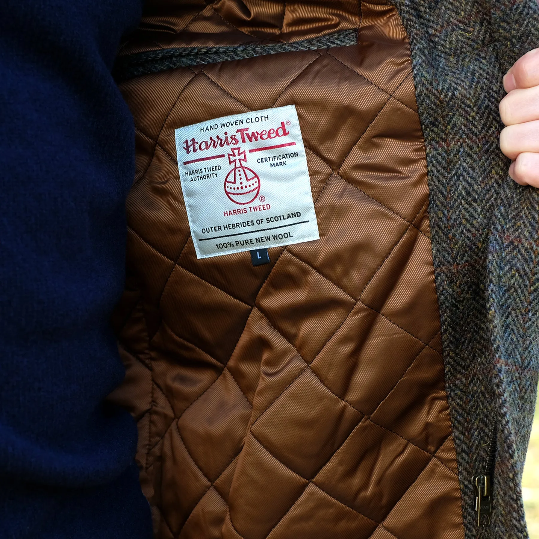 Harris Tweed Duffle Coat