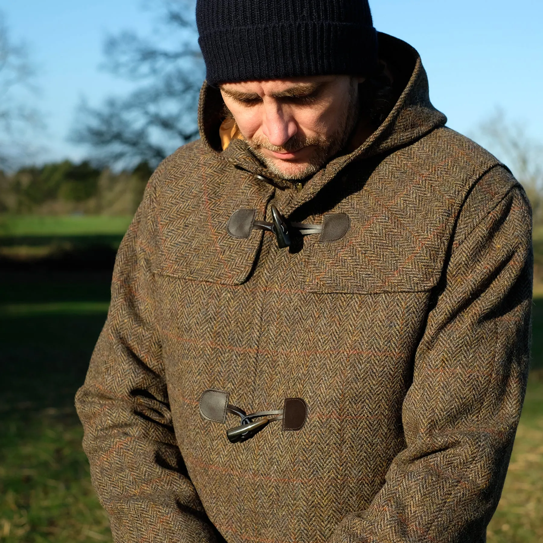 Harris Tweed Duffle Coat