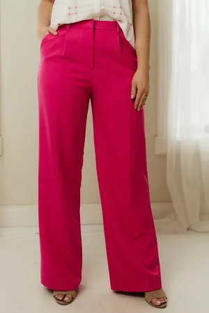 High Waisted Wide Leg Pants