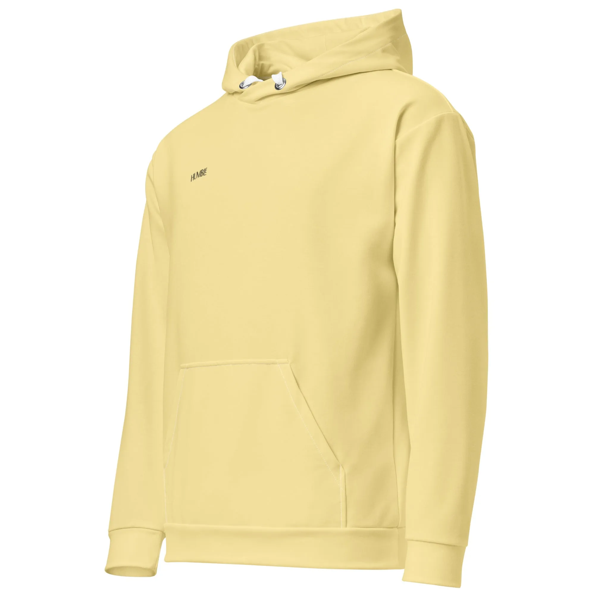 Humble Sportswear™ Light Yellow Relaxed Fit Hoodie