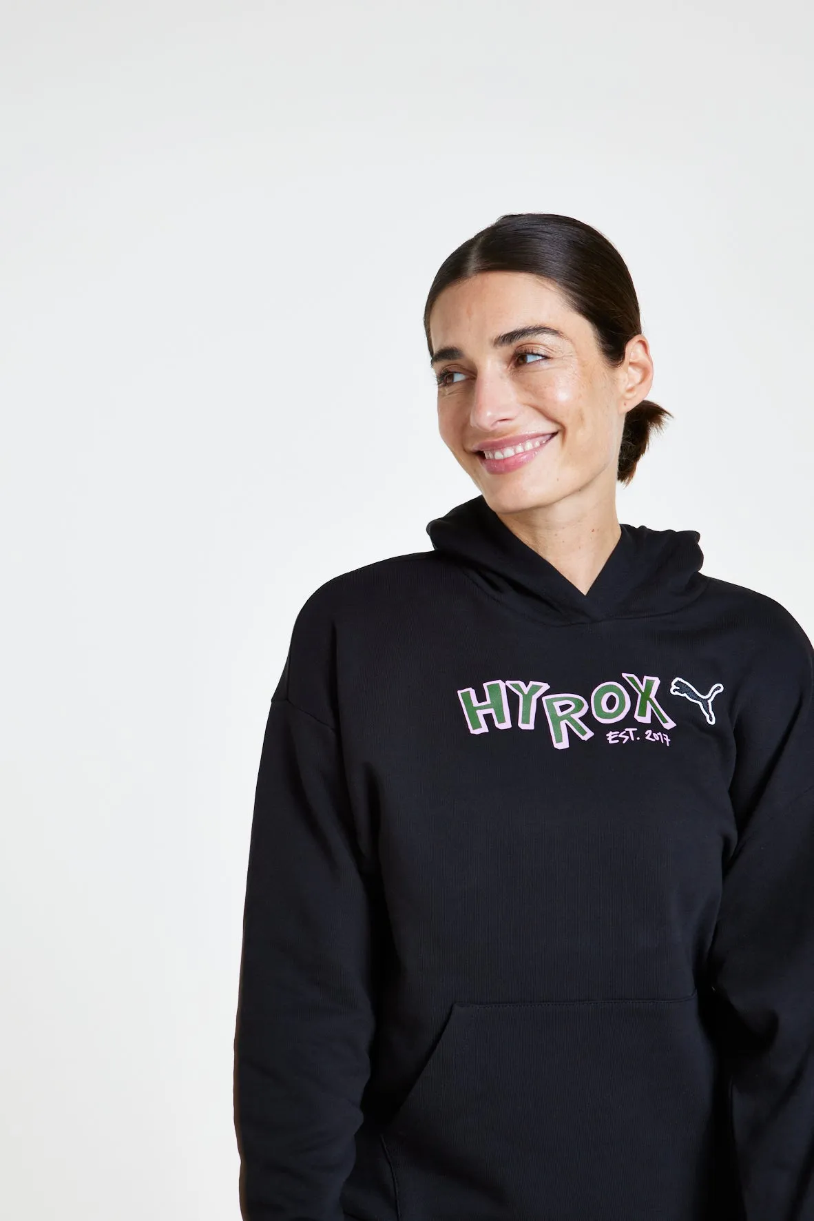 HYROX|PUMA HER Hoodie TR - Black