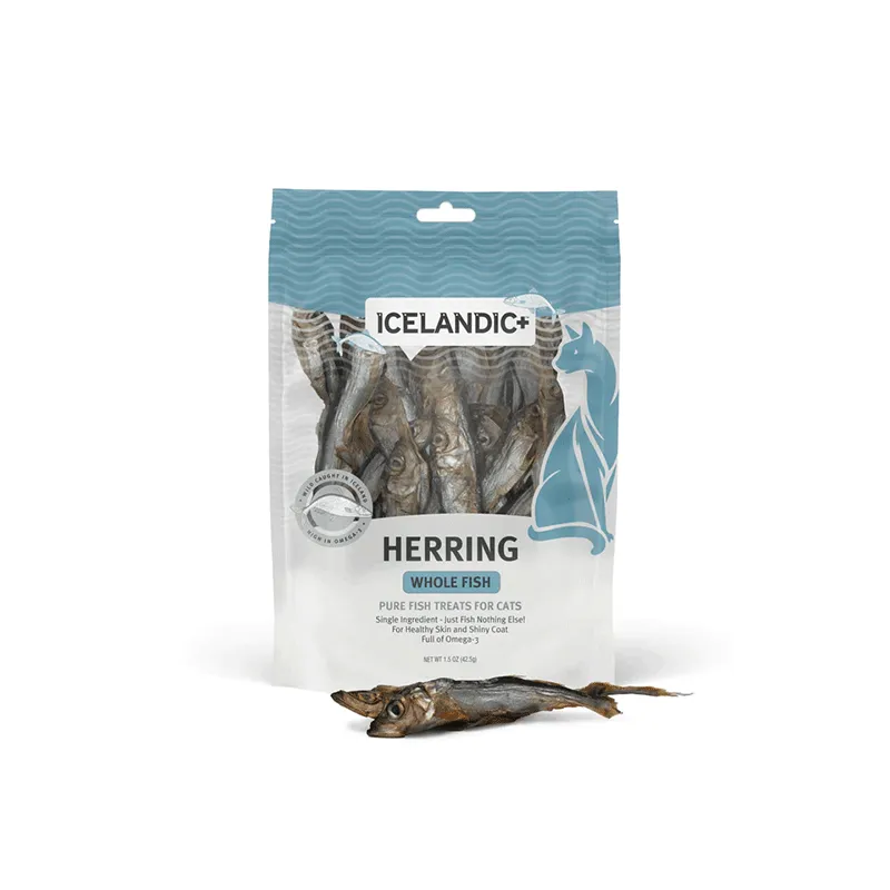 Icelandic Herring Whole Fish Cat Treat