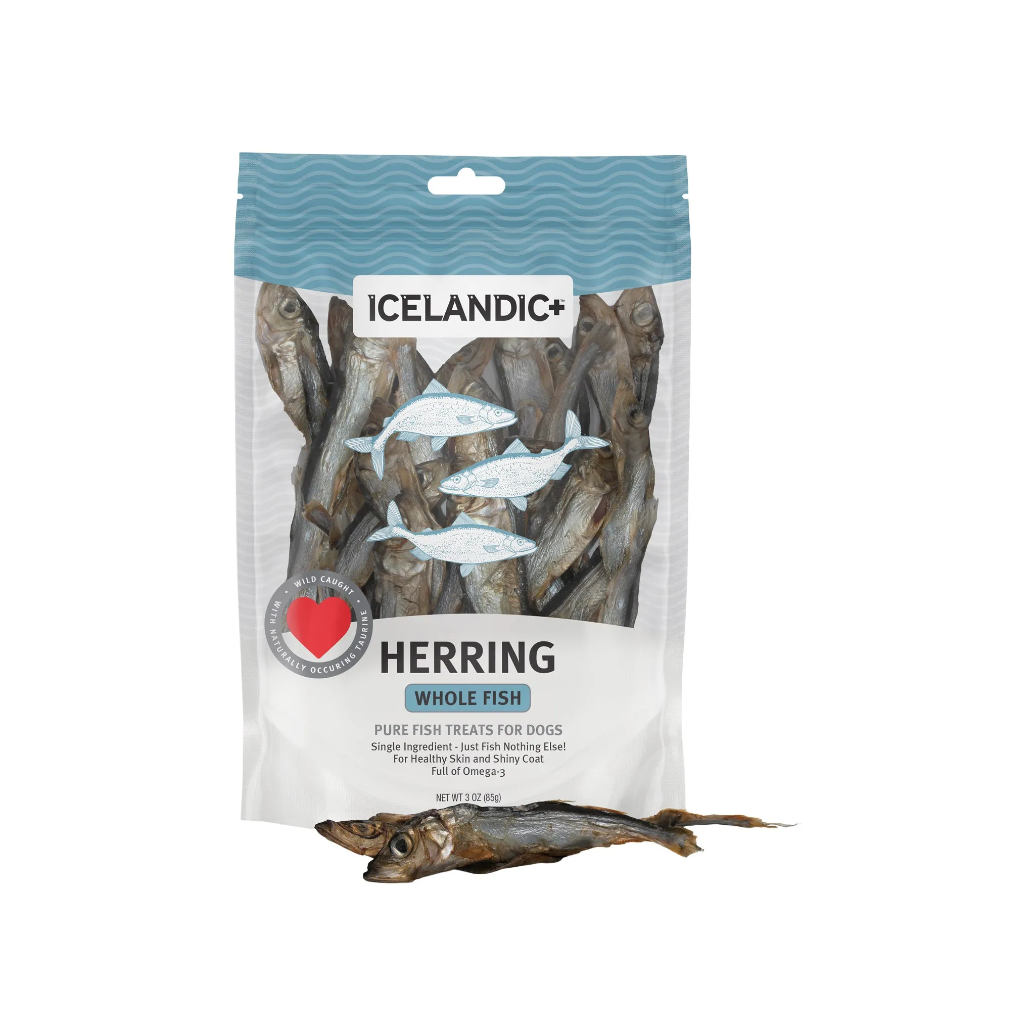 Icelandic  Herring Whole Fish Dog Treats