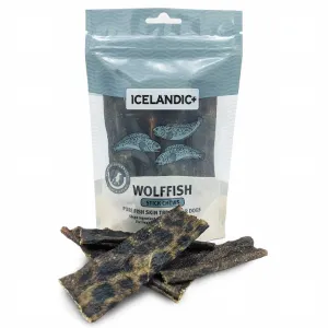 Icelandic Wolffish Skin Chews Dog Treat