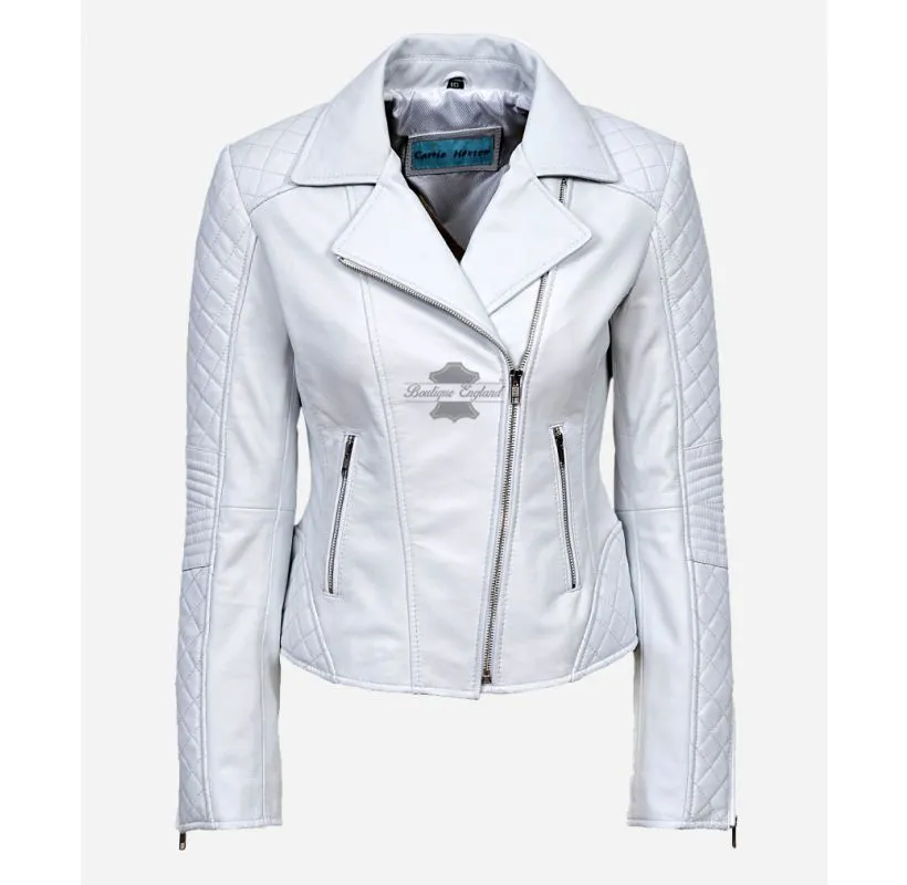 JESSIE Biker Style Leather Jacket Women Classic Fashion Jacket