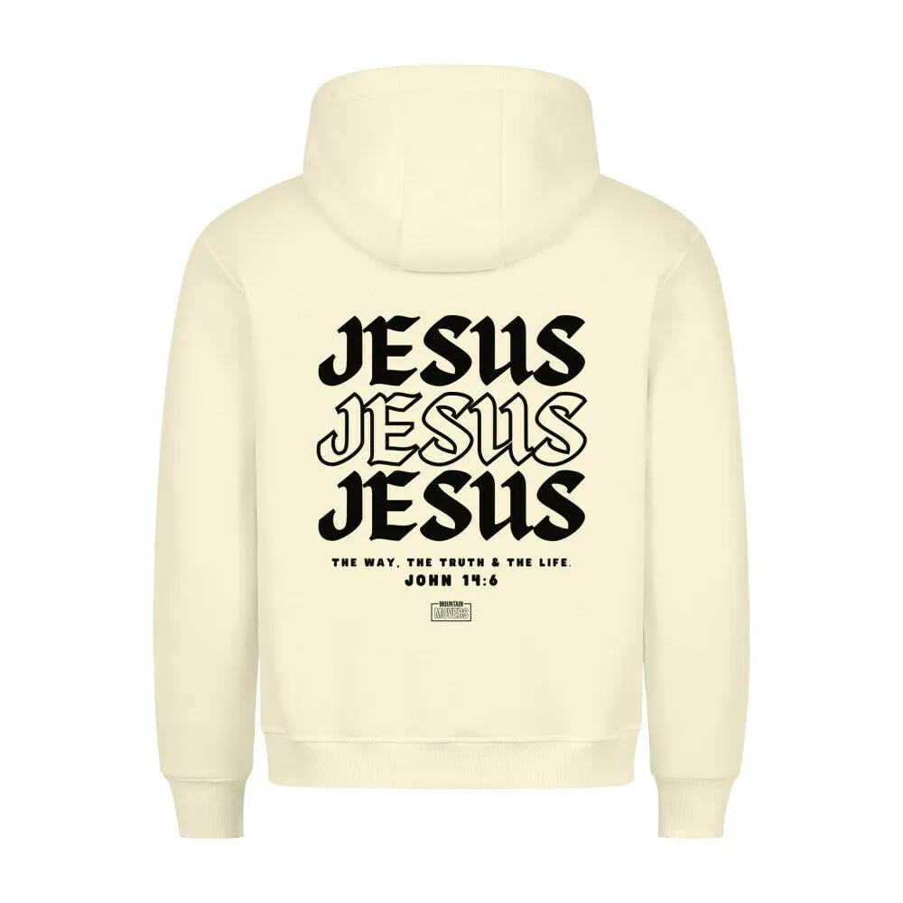 Jesus John 14:6 Hoodie BackPrint