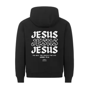 Jesus John 14:6 Hoodie BackPrint